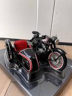 Schuco 1:10 Horex Regina met zijspan zwart 1953-56, Hobby en Vrije tijd, Nieuw, Motor, Ophalen of Verzenden, 1:9 t/m 1:12