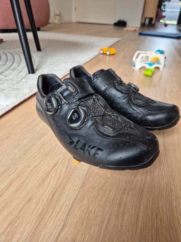 Lake CX402 mt41 carbon fietsschoenen, Fietsen en Brommers, Fietsaccessoires | Fietskleding, Zo goed als nieuw, Schoenen, Overige maten