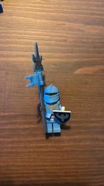 Lego knight kingdom 2 blauwe ridder, Ophalen of Verzenden, Zo goed als nieuw, Losse stenen, Lego