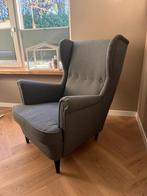 IKEA Strandmon fauteuil - Grijs, Huis en Inrichting, Ophalen, Zo goed als nieuw, Stof, 75 tot 100 cm