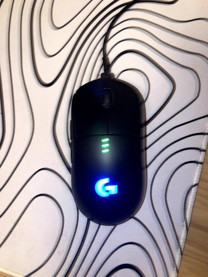 Logitech G pro wireless, Computers en Software, Muizen, Zo goed als nieuw, Muis, Rechtshandig, Draadloos, Gaming muis, Toetsenbord en muis-set
