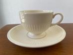 Wedgwood "Edme Plain" Kop en Schotel Nieuw, Nieuw, Ophalen of Verzenden, Overige stijlen, Kop(pen) en/of Schotel(s)