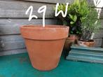 Italiaanse Terracotta pot dikke kwaliteit 29w-24h Miekje's, Ophalen, ., Rond, Zo goed als nieuw