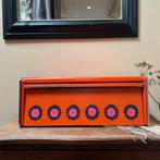 Vintage retro Brabantia broodtrommel oranje, Ophalen of Verzenden, Huis en Inrichting