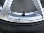 Audi sport velgen 19 inch met zomerbanden, 19 inch, Gebruikt, 255 mm, Banden en Velgen