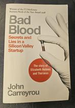 "Bad blood" van John Carreyrou, Silicon Valley, Maatschappij en Samenleving, Ophalen of Verzenden, Zo goed als nieuw, John Carreyrou