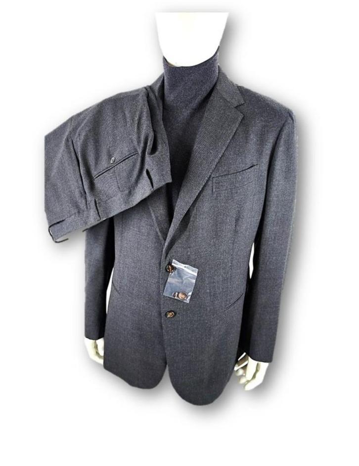 Nieuw Stile Latino (Attolini) herenpak – Grijs, Maat 56, Kleding | Heren, Kostuums en Colberts, Nieuw, Maat 56/58 (XL), Grijs