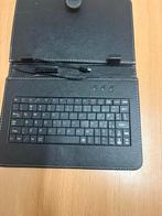 Tablet Hoes met Toetsenbord, Computers en Software, Tablet-hoezen, Ophalen of Verzenden, Gebruikt, 10 inch, Bescherming voor- en achterkant