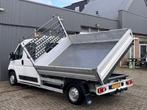 Citroën Jumper 35 2.2 HDI L3 3 Zijdenkipper Kieper Trekhaak, Auto's, Bestelauto's, Euro 5, Stof, Gebruikt, Zwart