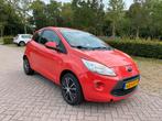 Ford Ka 1.2 51KW 2010 Rood, Auto's, Voorwielaandrijving, Stof, 1242 cc, 4 cilinders