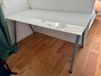 Glazen bureau Galant Ikea 1.60 bij 0.80 m., Huis en Inrichting, Bureaus, Ophalen, Gebruikt
