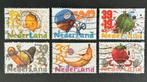 Kinderzegels 2004 vruchten getekend 2295a2295f -5, Postzegels en Munten, Postzegels | Nederland, Ophalen of Verzenden, Na 1940