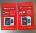MICRO SD KAART 2 TB NIEUW 2 STUKS 25,00, Audio, Tv en Foto, Fotografie | Geheugenkaarten, SD, 1 TB of meer, Nieuw, Ophalen of Verzenden