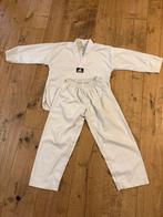 Taekwondo pak maat 150, Sport en Fitness, Vechtsporten en Zelfverdediging, Taekwondo, Vechtsportpak, Zo goed als nieuw, Maat M