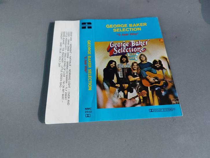 GEORGE BAKER SELECTION - 5 JAAR HITS (CASSETTEBANDJE), Cd's en Dvd's, Cassettebandjes, Zo goed als nieuw, Origineel, Pop, 1 bandje