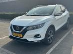 Nissan Qashqai 1.3| Navi | Pano| 360 camera| 160pk | 2021, Auto's, 65 €/maand, Zwart, 157 pk, Wit