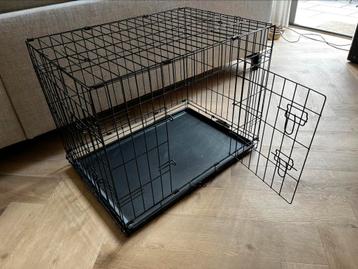 Honden bench zwart 77 x 54 x 60 beschikbaar voor biedingen