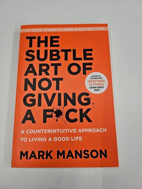 The Subtle Art of Not Giving A F*ck, Boeken, Advies, Hulp en Training, Nieuw, Ophalen of Verzenden