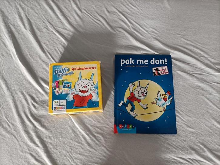 Paul van Loon - Pak me dan! en kwartet, Boeken, Kinderboeken | Jeugd | onder 10 jaar, Zo goed als nieuw, Fictie algemeen, Ophalen of Verzenden