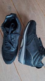 ZGAN XSensible hoge sportieve zwarte schoen maat 36, Xsensible, Zwart, Ophalen of Verzenden, Sneakers of Gympen