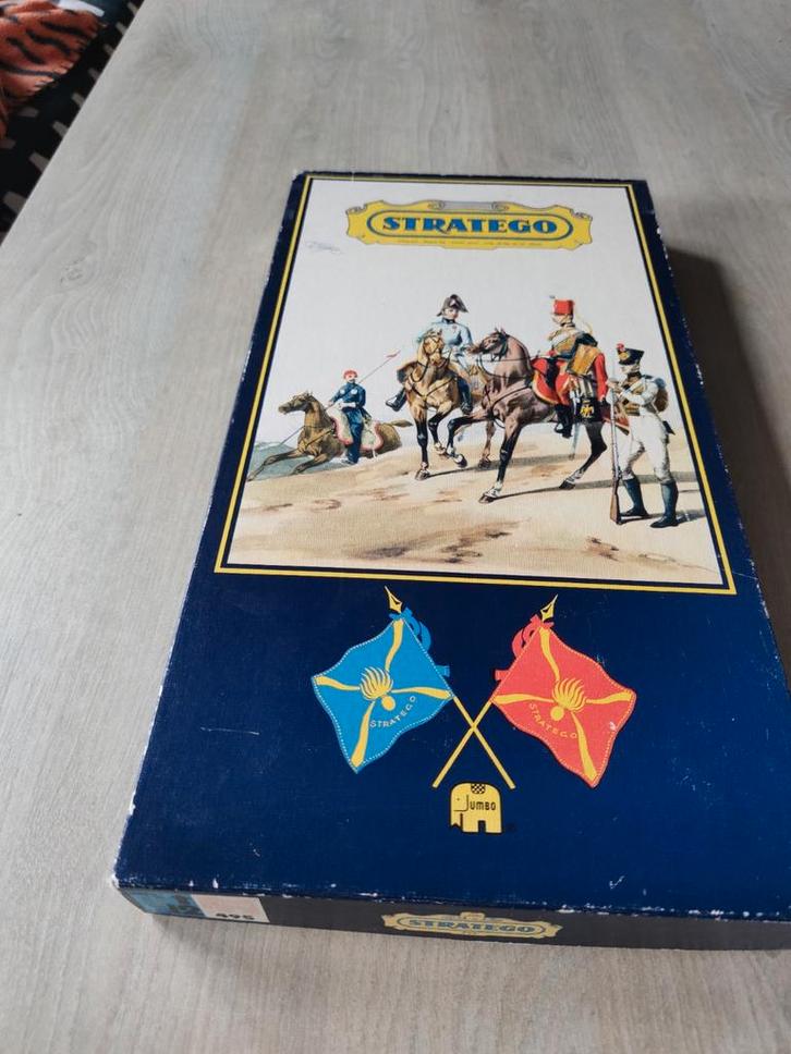 Vintage Stratego Bordspel - Jumbo, Hobby en Vrije tijd, Gezelschapsspellen | Bordspellen, Gebruikt, Een of twee spelers, Ophalen of Verzenden