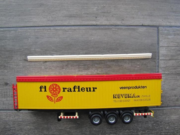 Dekzeil voor oud type Tekno kippers, of walking floor., Hobby en Vrije tijd, Modelauto's | 1:50, Nieuw, Bus of Vrachtwagen, Tekno