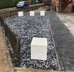 Mooi Split / grind grijs ijsblauw, Tuin en Terras, Grind, Keien en Split, Ophalen, Zo goed als nieuw, Overige materialen, Split