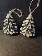 2 glitterhangers voor in kerstboom kerstboom, Ophalen of Verzenden, Zo goed als nieuw