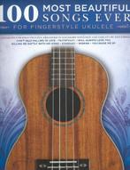 100 Most Beautiful Songs ever for fingerstyle ukulele, Overige instrumenten, Ophalen of Verzenden, Zo goed als nieuw, Thema
