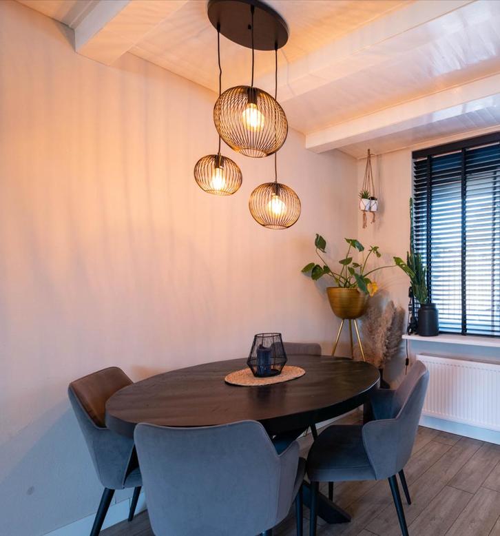 Mooie Hanglamp - Stijlvol Design, Huis en Inrichting, Lampen | Hanglampen, Zo goed als nieuw, 50 tot 75 cm, Overige materialen