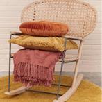 KAAT Amsterdam Regan plaid 130 x 170 cm - Terracotta, Nieuw, Ophalen of Verzenden, KAAT Amsterdam, Onbekend