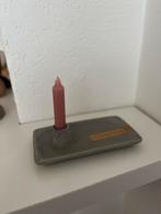Zusss Kaarsenhouder Grijs, Overige materialen, Ophalen of Verzenden, Zo goed als nieuw, Grijs