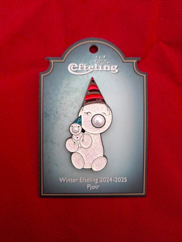 Efteling pin pjotr 2024-2025 winterefteling nieuw, Verzamelen, Efteling, Nieuw, Ophalen of Verzenden
