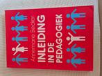 Annemarie Becker - Inleiding in de pedagogiek, Annemarie Becker, Sociale wetenschap, Ophalen of Verzenden, Zo goed als nieuw