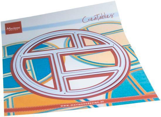 Marianne Design Creatables Circle Layout M LR0848, Hobby en Vrije tijd, Kaarten | Zelf maken, Nieuw, Pons of Mal, Overige thema's