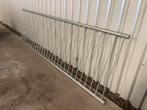 Hek gegalvaniseerd 300 x 90 cm, Ophalen, Zo goed als nieuw, IJzer, Spijlenhekwerk
