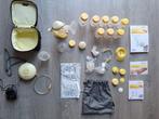 Medela kolfset handpomp Harmony en elektrisch pomp swing, Ophalen of Verzenden, Zo goed als nieuw, Borstkolf