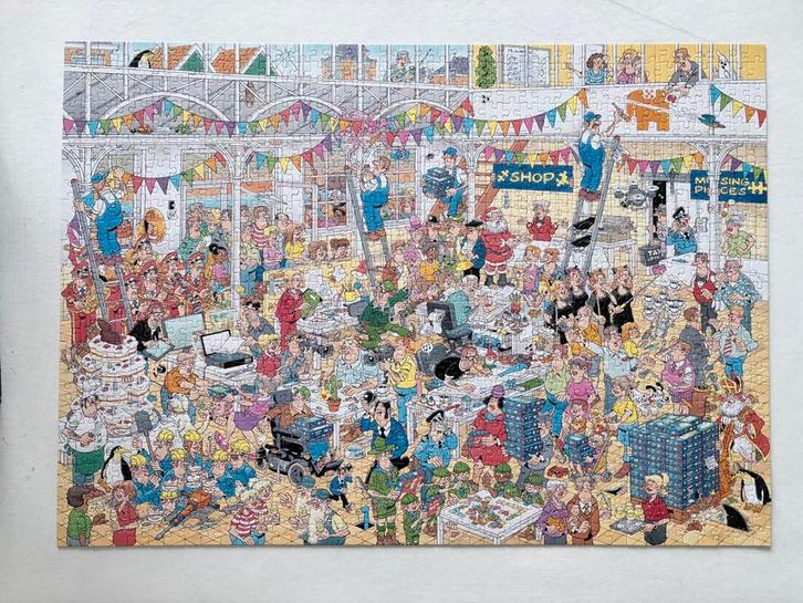V HAASTEREN PUZZEL, WAS GIJ ………, Hobby en Vrije tijd, Denksport en Puzzels, Zo goed als nieuw, 500 t/m 1500 stukjes, Ophalen of Verzenden