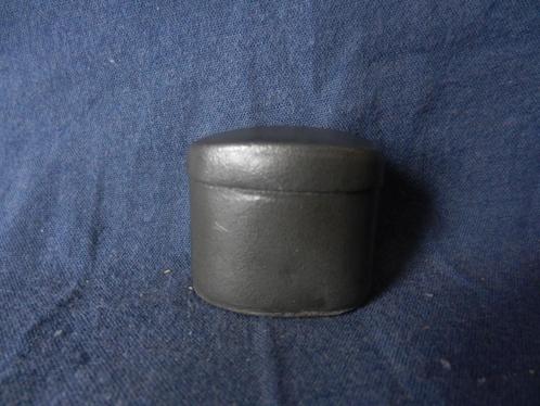 Zeldzaam tinnen lodereindoosje Hollands 19e eeuw b. 3,3 cm, Antiek en Kunst, Antiek | Tin, Ophalen of Verzenden