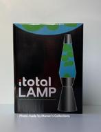 I-Total Lavalamp blauw-groene raket demonstratiemodel, Minder dan 50 cm, Glas, Zo goed als nieuw, Verzenden