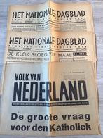3 NSB kranten Nationale Dagblad Volk van Nederland, Ophalen of Verzenden, Duitsland, Boek of Tijdschrift