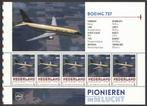 Pionieren in de Luchtvaart: Boeing 737, Postzegels en Munten, Ophalen of Verzenden, Na 1940, Postfris