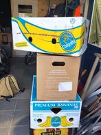 Gratis ophalen: 2 bananendozen en 1 verhuisdoos, Doe-het-zelf en Verbouw, Kratten en Dozen, Ophalen, Zo goed als nieuw, Doos, 35 tot 50 cm