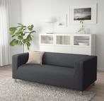 IKEA Klippan hoes - Vissle grijs, Tweepersoons, Ophalen of Verzenden, Zo goed als nieuw, Rechte bank