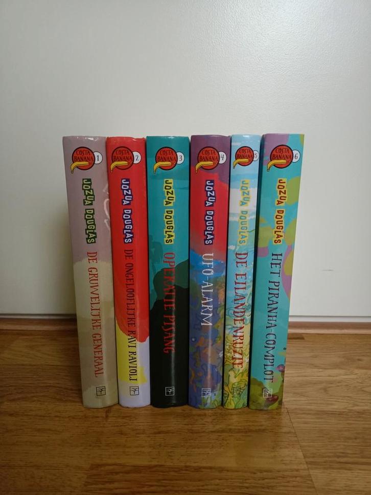 Costa banana hele serie hardcover, Boeken, Kinderboeken | Jeugd | 10 tot 12 jaar, Zo goed als nieuw, Ophalen
