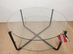salontafel Gispen Today GT427 zwart frame, Ophalen, 100 tot 150 cm, 50 tot 100 cm, Zo goed als nieuw