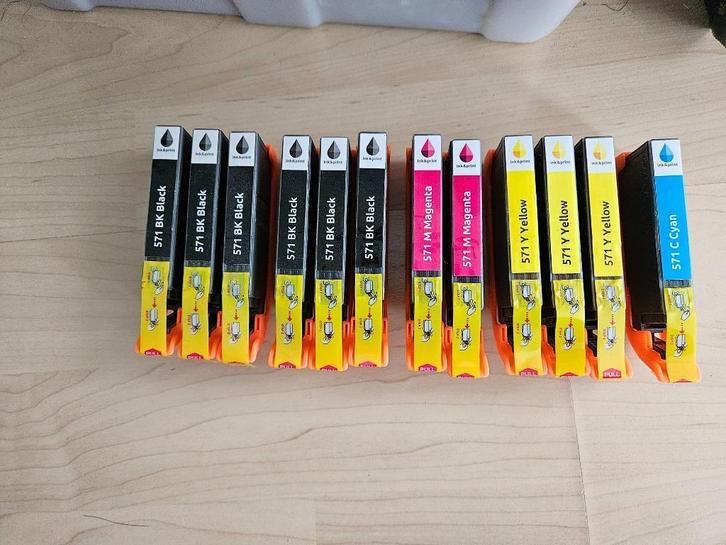 Nieuw Inkt cartridges 570/571 voor diverse Canon printers, Computers en Software, Printerbenodigdheden, Nieuw, Cartridge, Verzenden