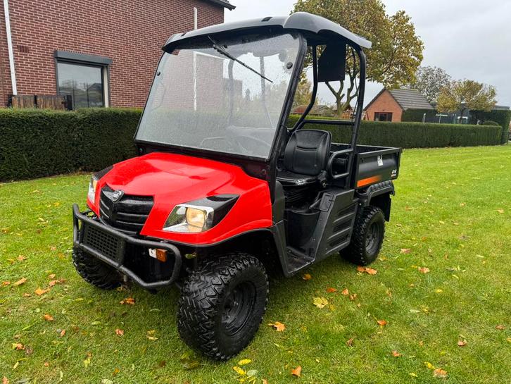 Kioti Mechron UTV 2210 Gator, Zakelijke goederen, Machines en Bouw | Tuin, Park en Bosbouw, Voertuig of Aanhanger, Ophalen