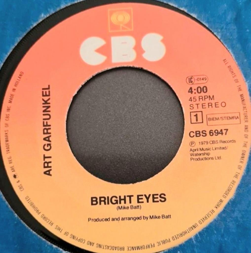ART GARFUNKEL  - BRIGHT EYES, Cd's en Dvd's, Vinyl Singles, Ophalen of Verzenden, Gebruikt, Pop