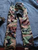 Leger motor broek maat 42, Ophalen of Verzenden, Tweedehands, Broek | leer